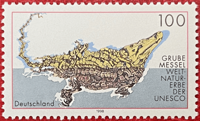 MesselFossil_Briefmarke_3 MesselFossil_Briefmarke_3